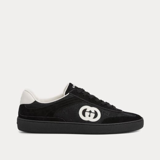 Gucci Baskets basses G75 en daim noir – 35
