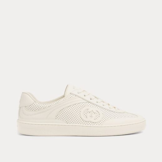 Gucci Baskets basses blanches en cuir G75 – 35