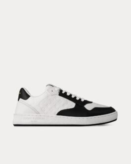 Baskets basses LV Stadium blanches/noires