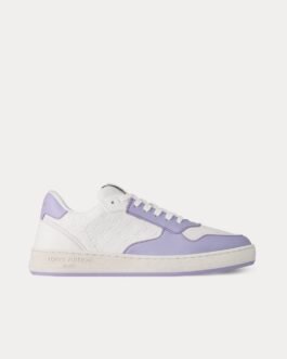 Baskets basses LV Stadium blanches/lilas