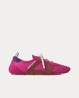 Baskets basses LV Sneakerina fuchsia