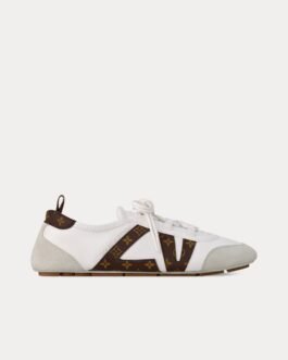 Baskets basses blanches LV Sneakerina