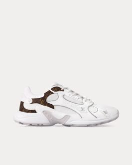 Baskets basses blanches LV Olympia