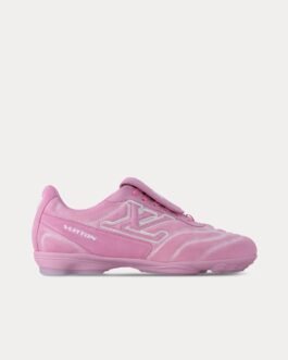 Baskets basses LV Footprint Soccer Trainer Rose