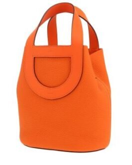 Sac à main Hermès In-The-Loop en cuir taurillon clémence orange
