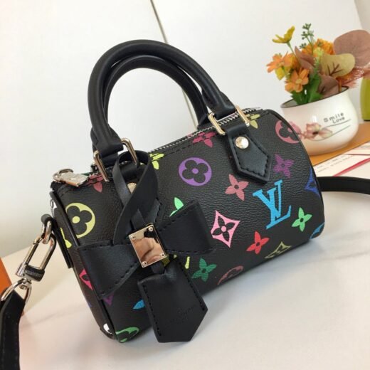 Louis Vuitton Speedy Nano Multicolore Monogram x Murakami – Sac de luxe édition limitée