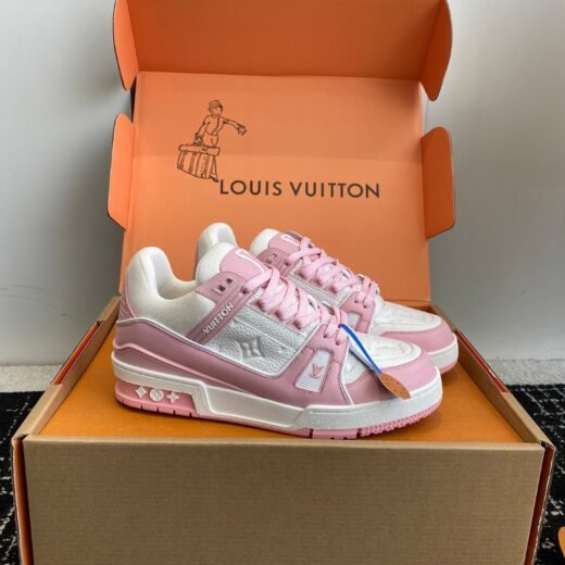 Louis Vuitton Trainer Low - Rose Blanche Bleu