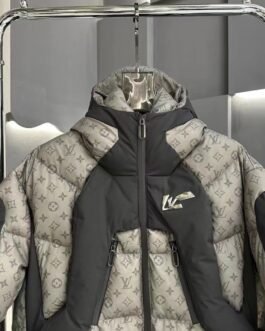 Doudoune Monogram LV Grise – Edition Luxe