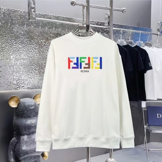 Fendi Sweat Roma coloré - Confort premium et design iconique