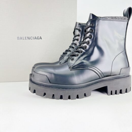 Balenciaga Bottines Lace-Up à Semelle Épaisse
