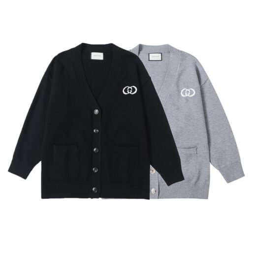 Dior Cardigan Gucci en maille fine avec logo brodé