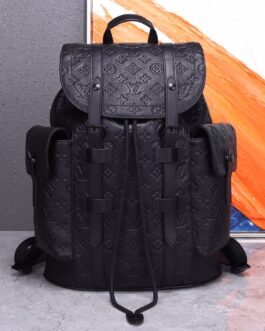 Sac à dos Louis Vuitton Monogram Cuir Noir – Édition Premium