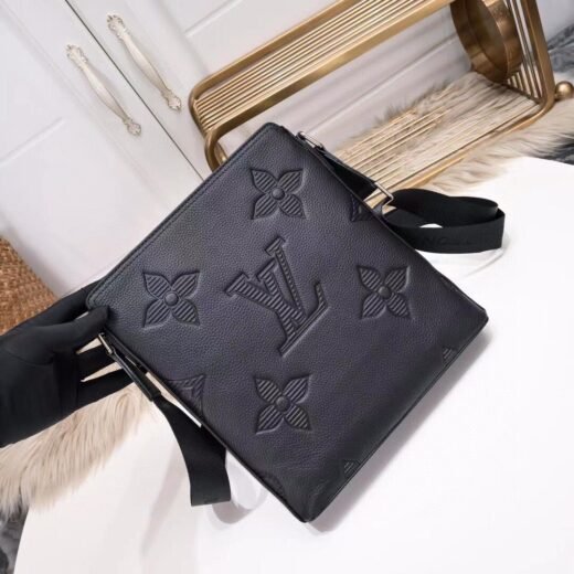 Louis Vuitton Sacoche bandoulière Monogram Noir – Cuir de Luxe Édition Premium