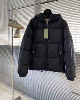 Doudoune Gucci noire – Monogramme GG