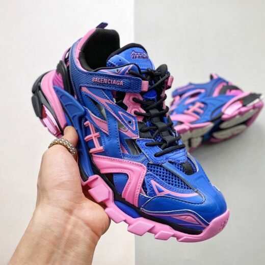 Balenciaga Track 2 – Sneakers de luxe techniques multicolores