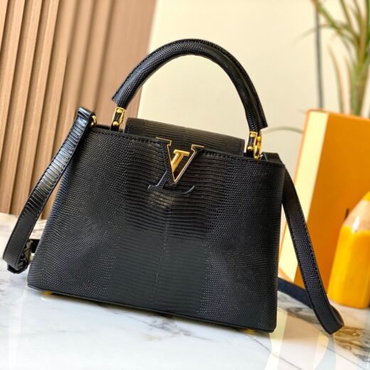 Louis Vuitton Sac Capucines MM en cuir