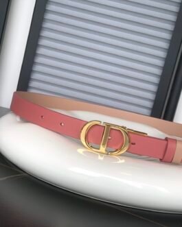 Ceinture en cuir Dior élégante - Luxe et style intemporel