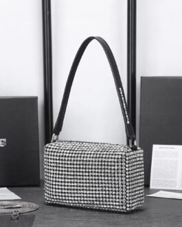 Sac à bandoulière Alexander Wang en strass, chic et tendance