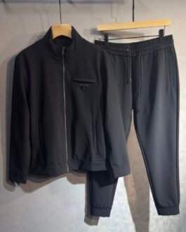 Survêtement Prada Noir, une pièce incontournable alliant élégance et confort