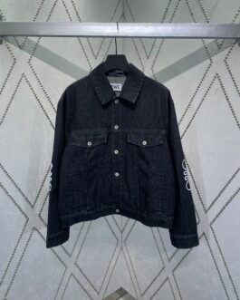 Veste en Jean Loewe Élégance Classique, Confort Durable et Style Sain