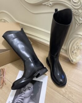 Bottes en cuir Jil Sander - Élégance durable et confort