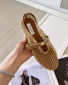 Ballerine Alleia Jaune, Confort Absolu et Style Élégant