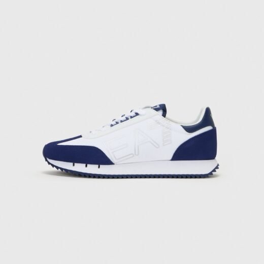 EA7 Emporio Armani VINTAGE – Baskets basses – blanc / medieval blu – 43