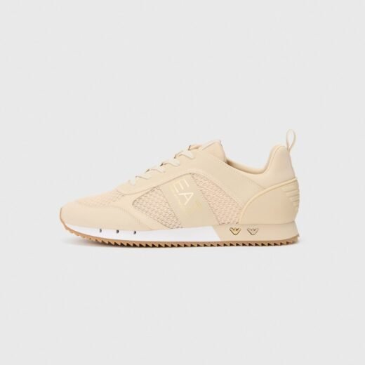 EA7 Emporio Armani Baskets basses – cement / gold-coloured / honey – 43