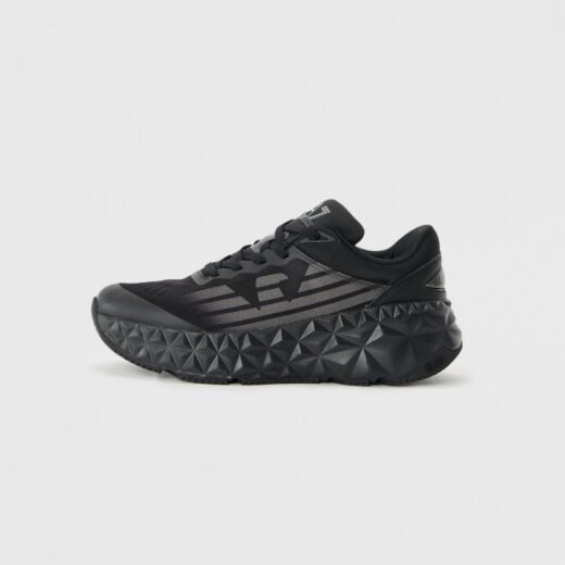 EA7 Emporio Armani KOBRA – Baskets basses – triple noir / gunmetal – 43