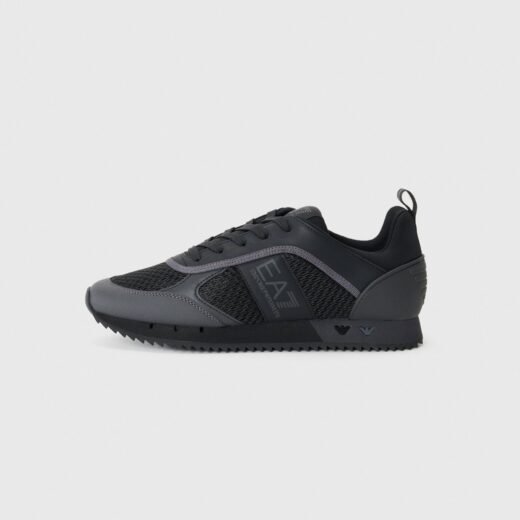 EA7 Emporio Armani Baskets basses – noir / asphalt – 43