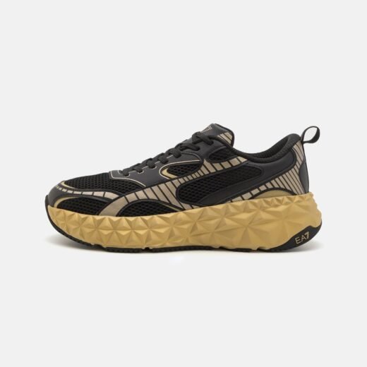 EA7 Emporio Armani ULTIMATE KOBRA TECH – Baskets basses – noir / gold – 43
