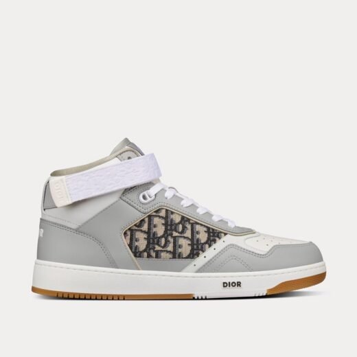 Dior Baskets montantes B27 grises et blanches – 35
