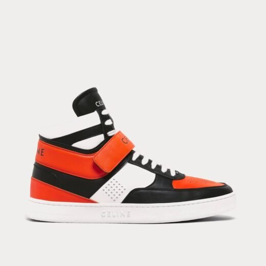 Celine Baskets montantes CT-03 en cuir de veau avec scratch