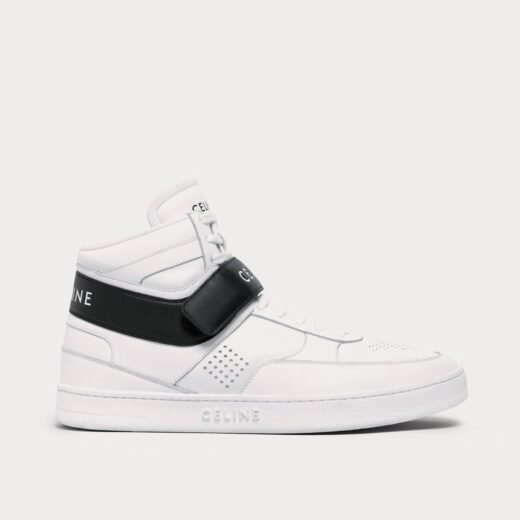 Celine Baskets montantes CT-03 en cuir de veau avec scratch