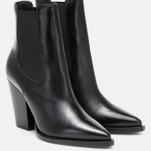 Saint Laurent Bottines Theo 95 en cuir
