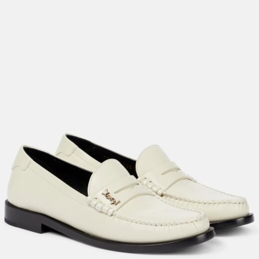 Saint Laurent Mocassins Le Loafer en cuir