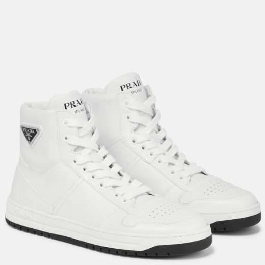 Prada Baskets en cuir