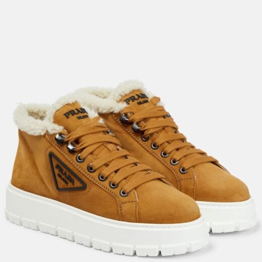 Prada Baskets en daim