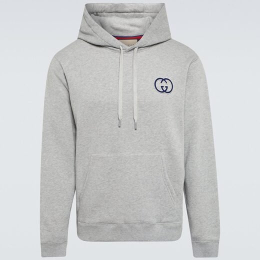 Gucci Sweat-shirt Interlocking G en coton