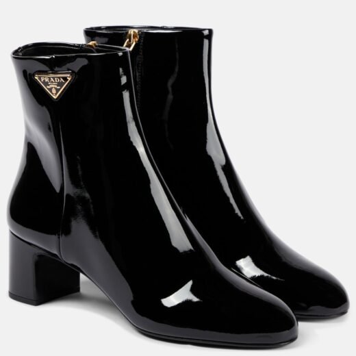 Gucci Bottines en cuir verni