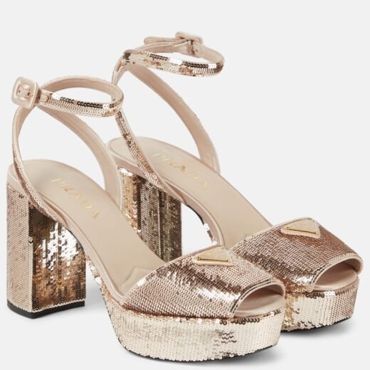 Prada Sandales à sequins