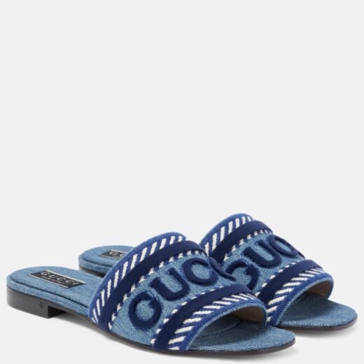 Gucci Mules Jane en jean