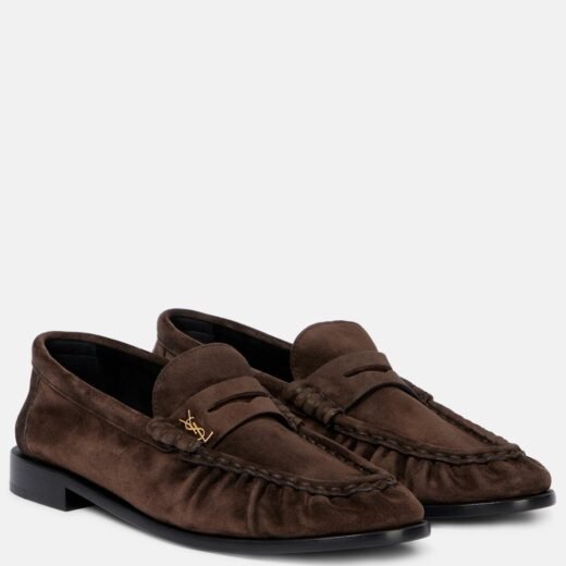 Saint Laurent Mocassins Le Loafer en daim