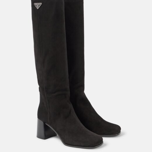 Gucci Bottes en daim à logo