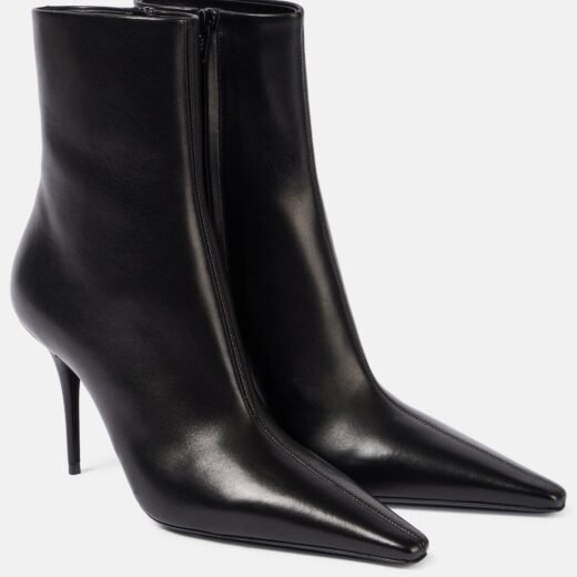 Saint Laurent Bottines Ashley 90 en cuir – P00979952