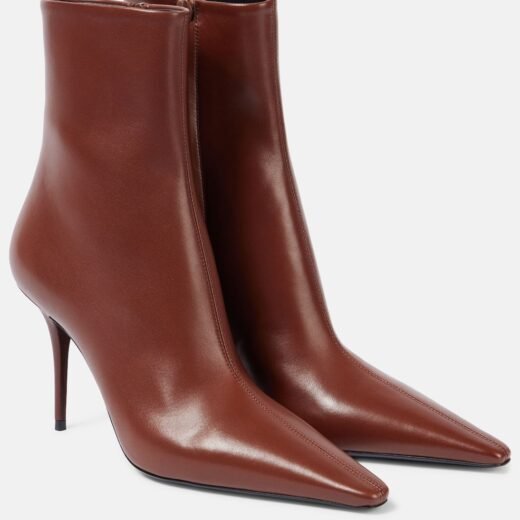 Saint Laurent Bottines Ashley 90 en cuir – P00979976