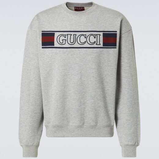 Gucci Sweat-shirt Web en coton