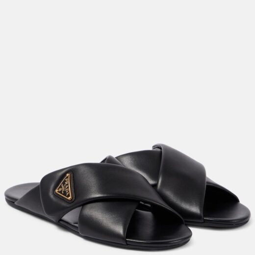 Gucci Mules en cuir à logo