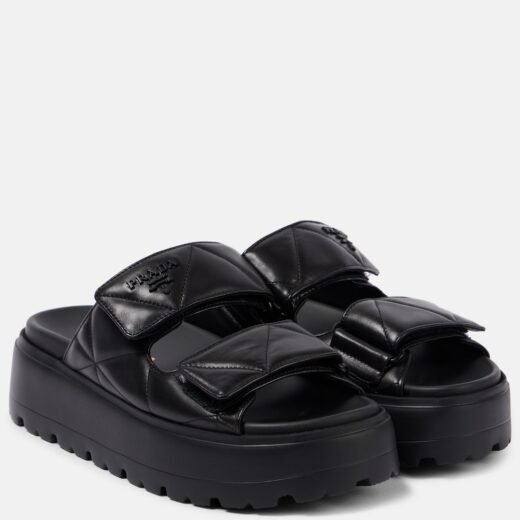 Gucci Mules à plateforme en cuir