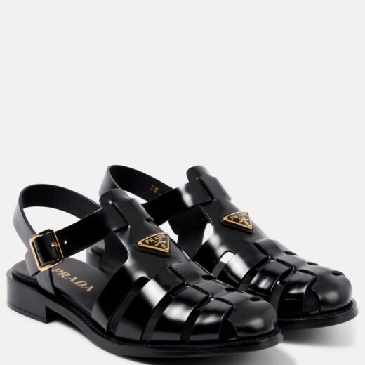 Prada Sandales en cuir